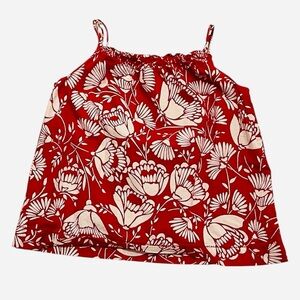 GapKids L(10) tank top flowy floral